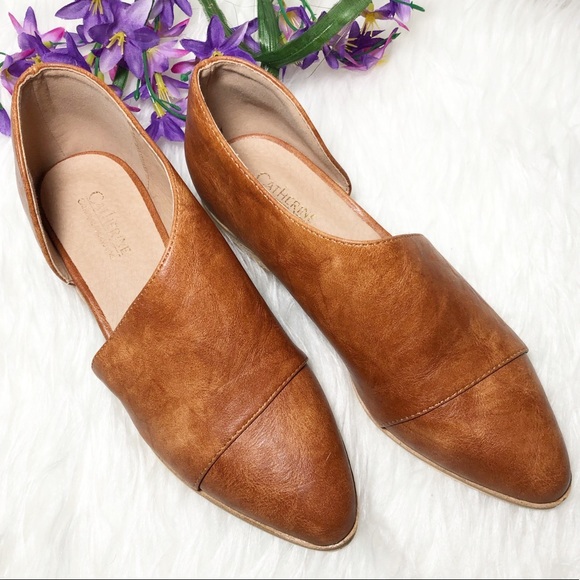 Catherine Malandrino Shoes - Catherine Malandrino Swan D’Orsay Flats sz 6